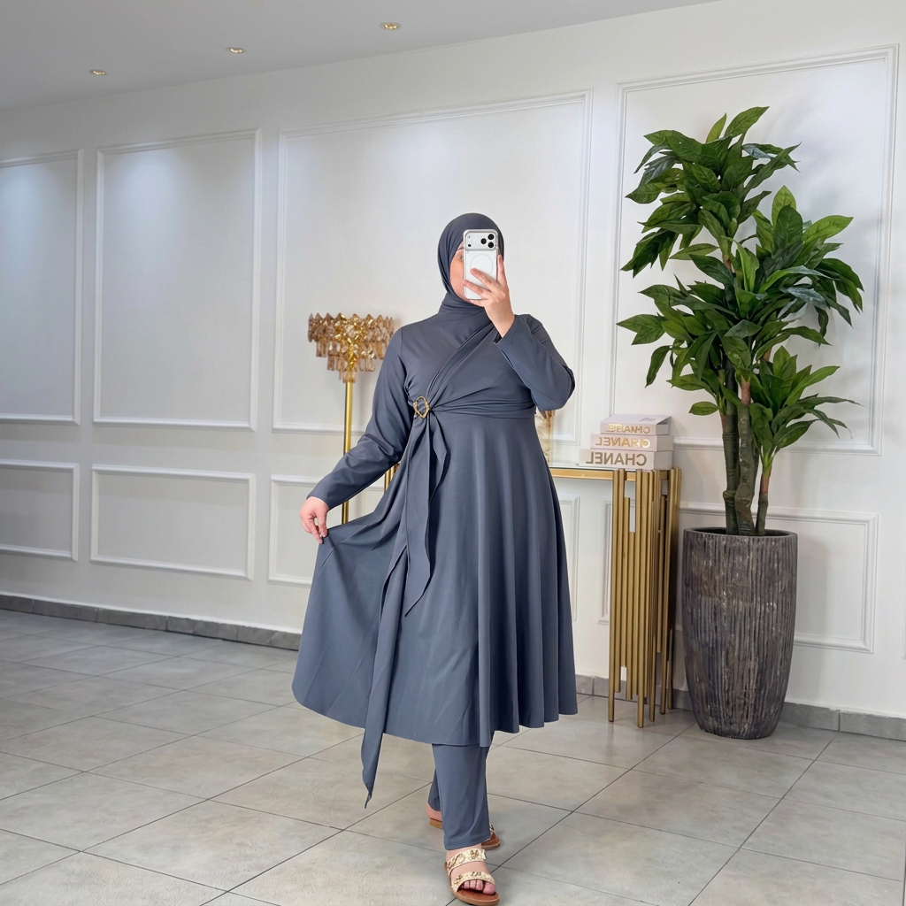 Burkini Lina ( 4 pièces + cache offert )