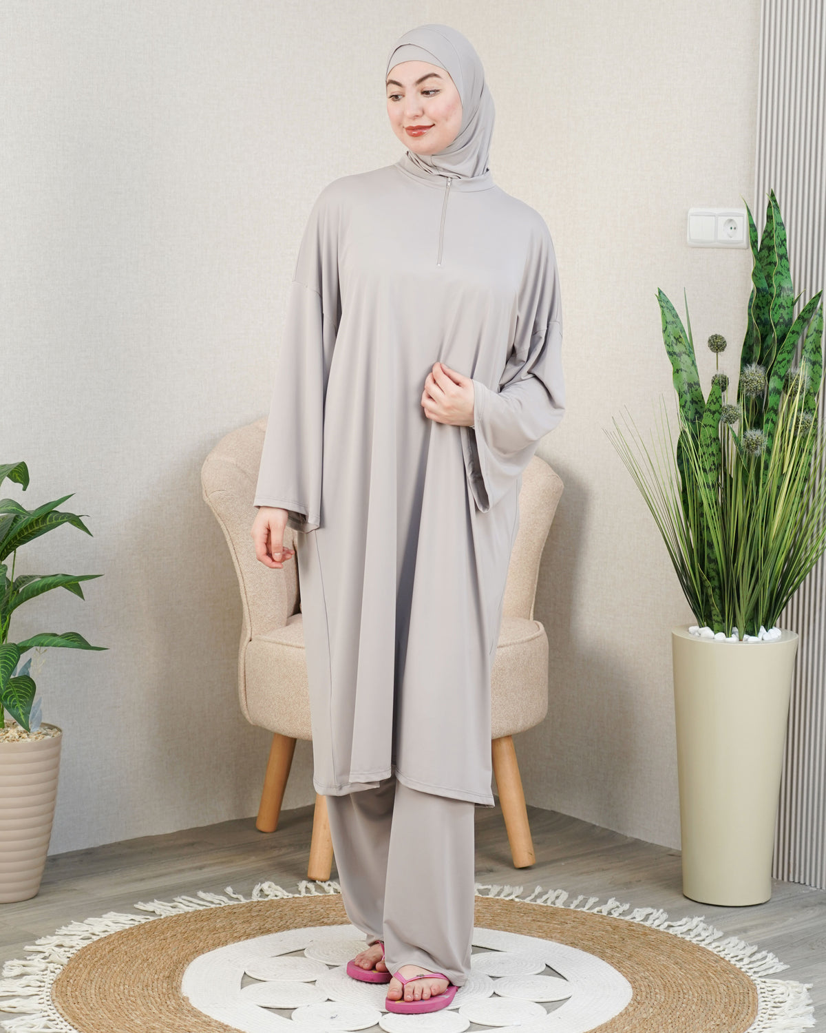 Burkini Tawbah — Long & Modeste 4 Pièces