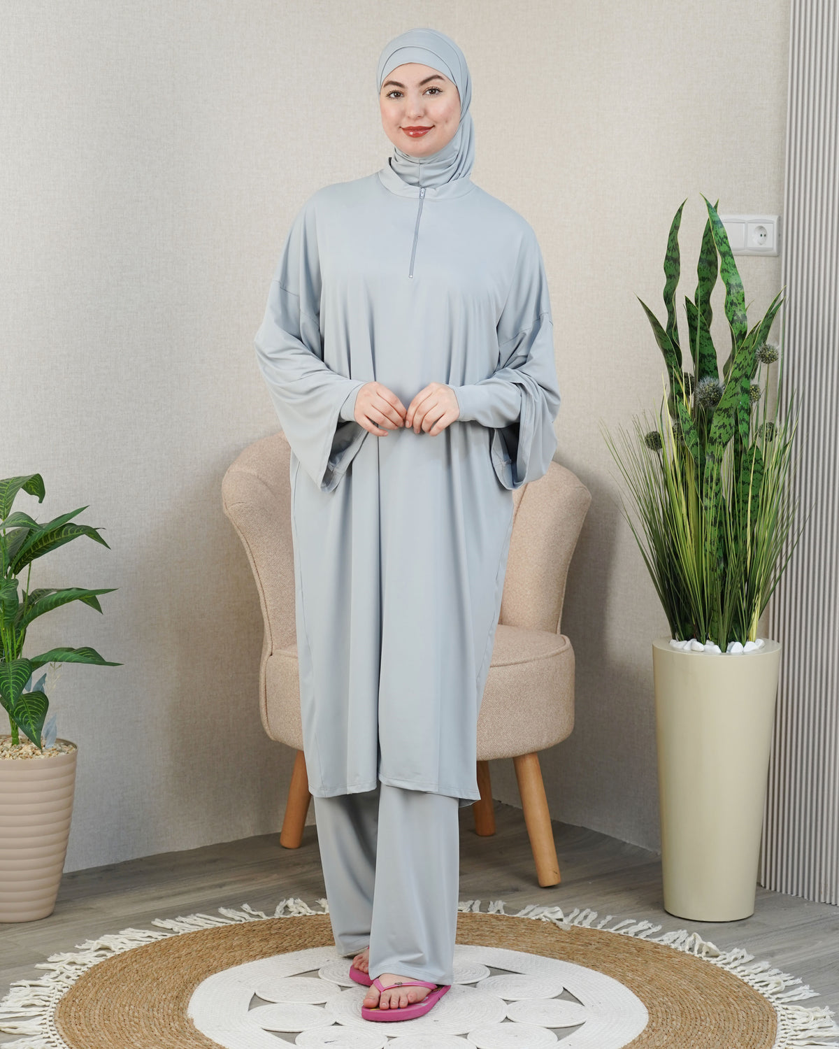 Burkini Tawbah — Long & Modeste 4 Pièces