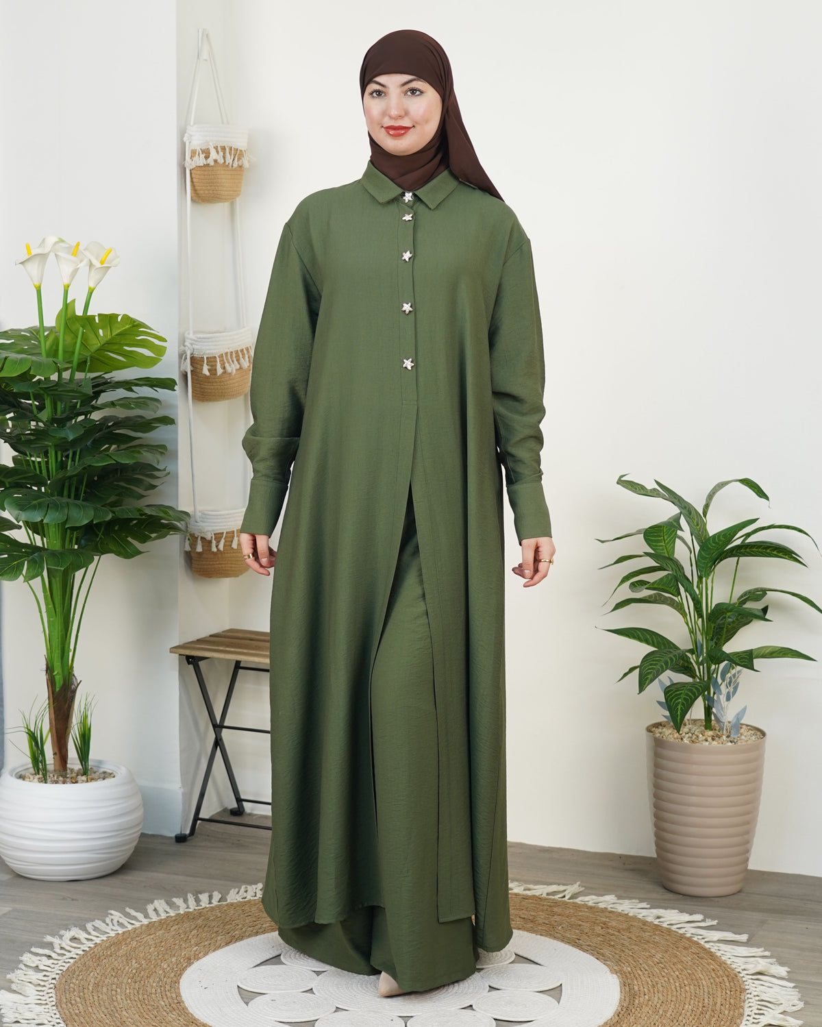 Ensemble Safa (Haut chic & Palazzo)