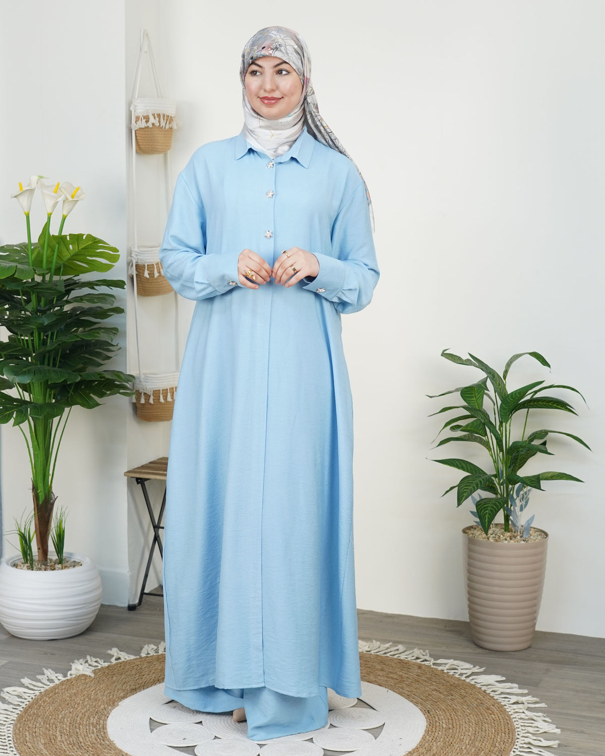 Ensemble Safa (Haut chic & Palazzo)