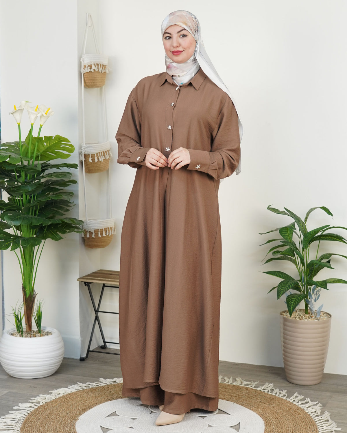 Ensemble Safa (Haut chic & Palazzo)