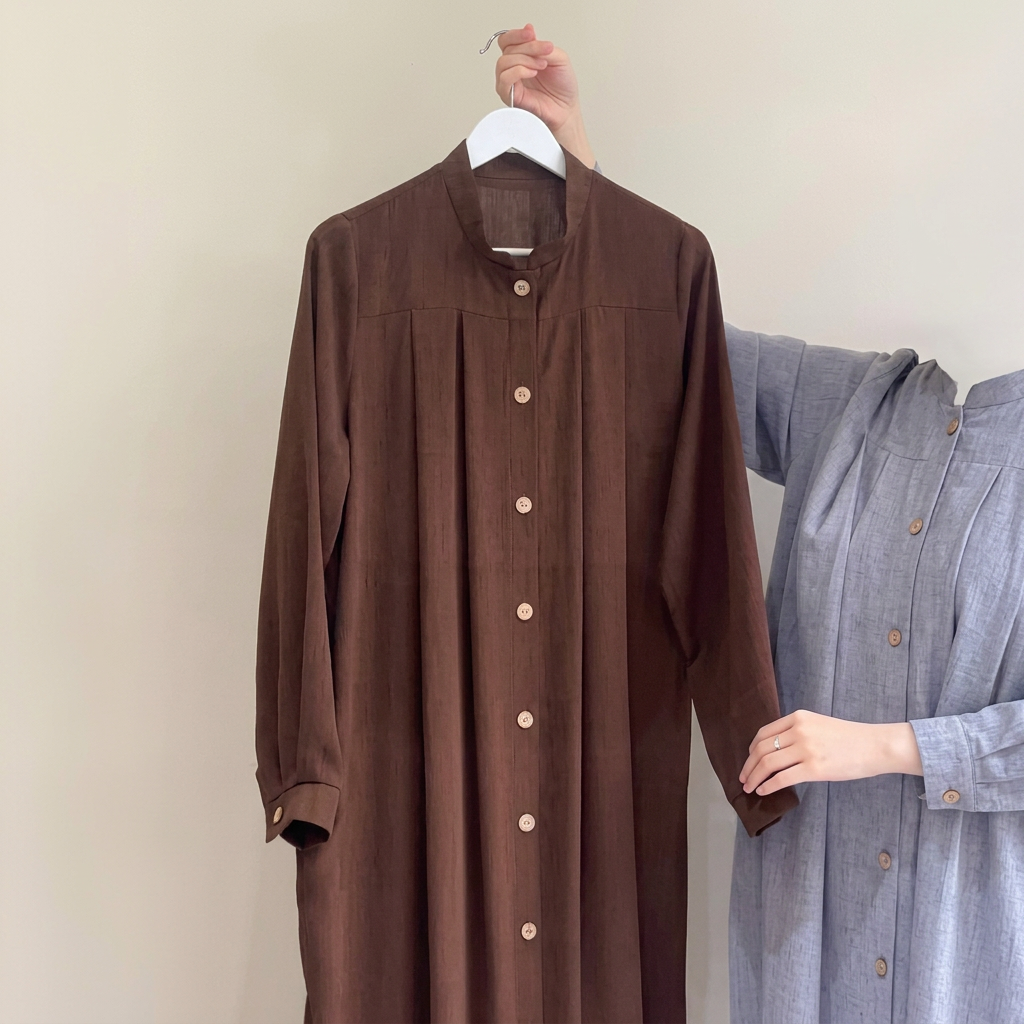 Robe Inara — Lin Trache & Boutons Coco