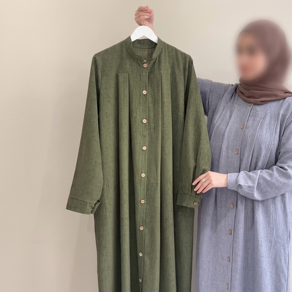 Robe Inara — Lin Trache & Boutons Coco