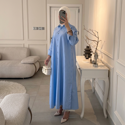 Chemise Sirine — Longue & Coupe Évasée