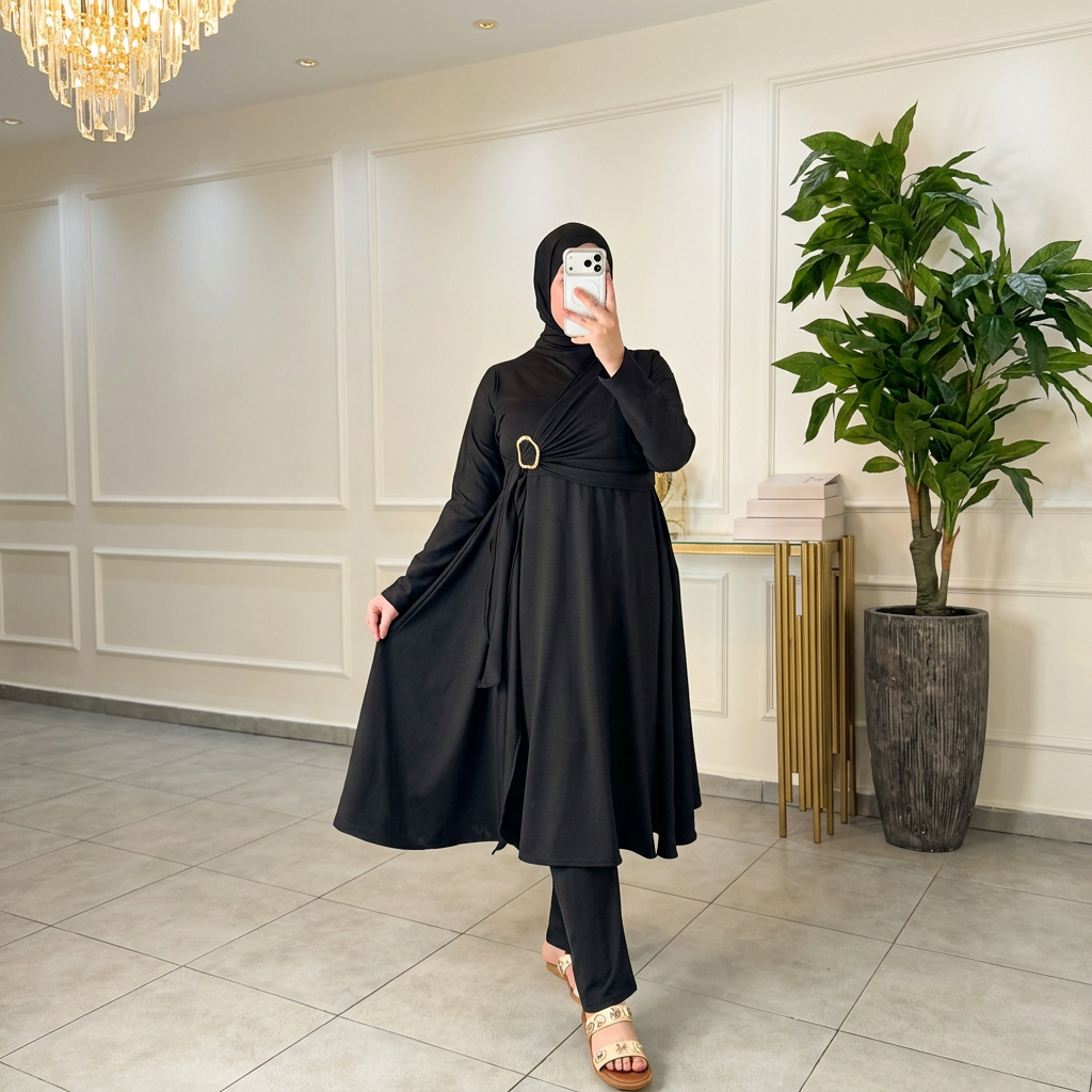 Burkini Lina ( 4 pièces + cache offert )